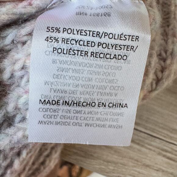 NWT-Love Knits NYC of Francesca’s Keyhole Cable Knit Sweater, Women’s Size Small - Picture 10 of 11